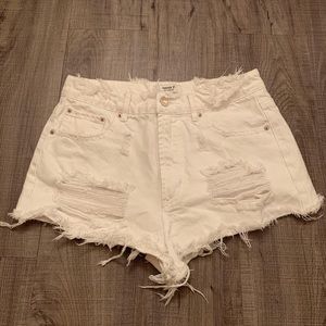 F21 Festival High Rise Shorts